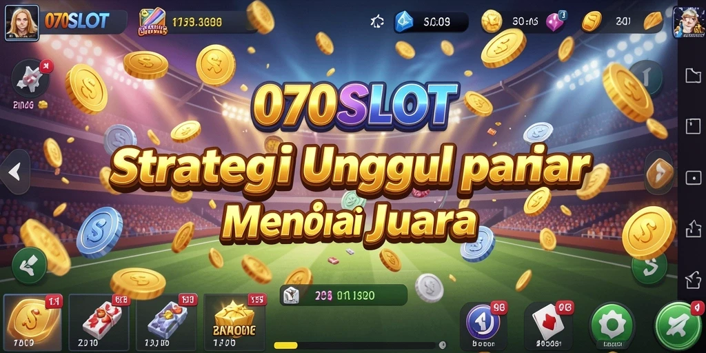 Tampilan menarik dari gameplay strategis 070SLOT.