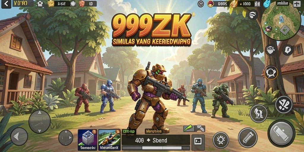 Tampilan gameplay 999ZK yang menarik dan interaktif.