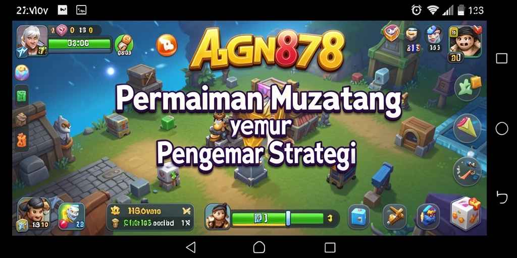 Tampilan gameplay AGEN878 yang menantang dan seru.