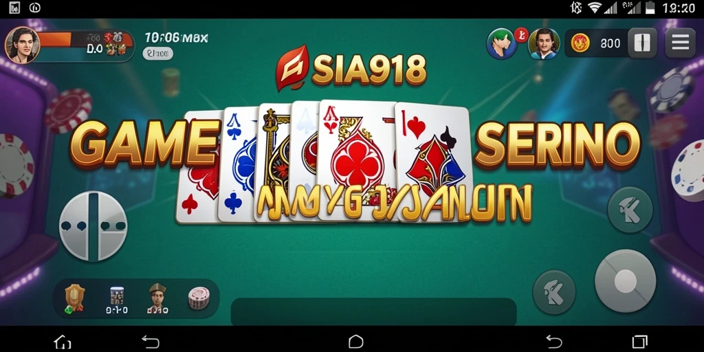 Tampilan seru gameplay Domino di ASIA918 yang mengasyikkan.