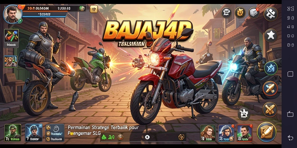 Tampilan game SLG yang menegangkan dan strategis.