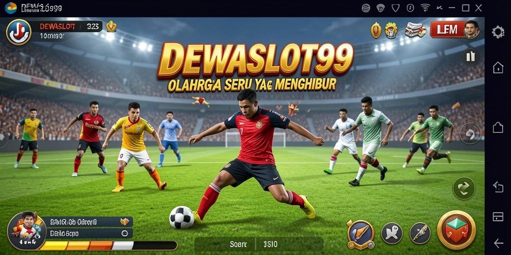 Tampilan gameplay seru dari DEWASLOT99 saat berkompetisi di lapangan.