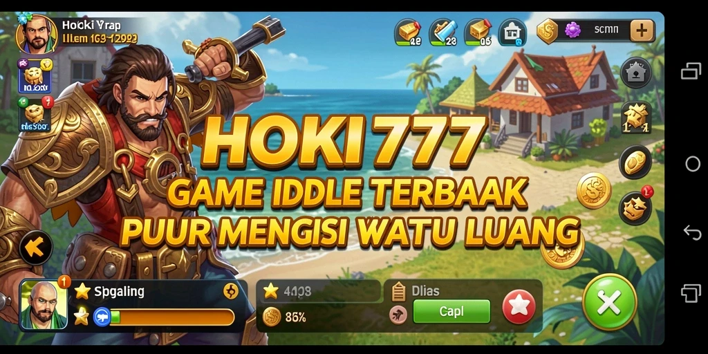 Tangkapan layar menampilkan gameplay HOKI777 yang seru dan santai.
