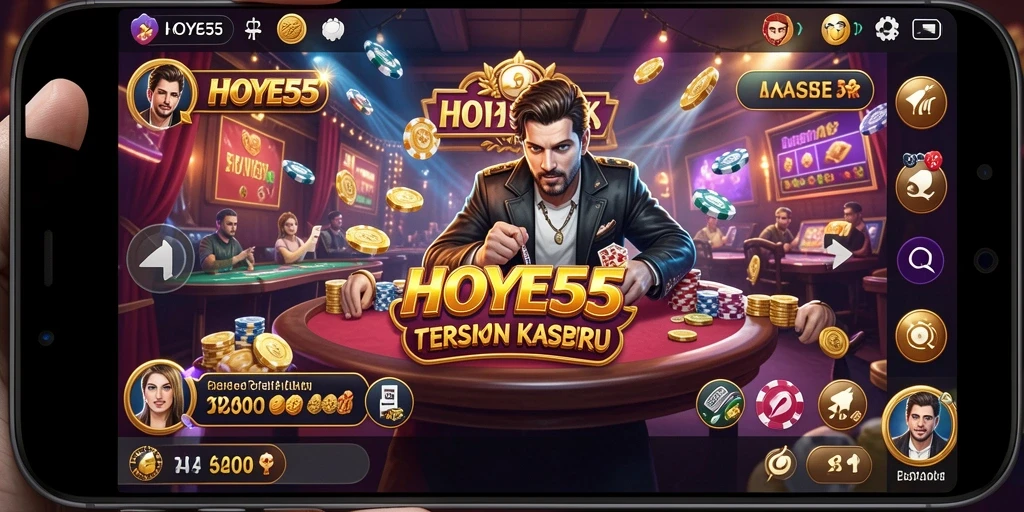 Tampilan gameplay Kasino yang menarik dan mendebarkan.