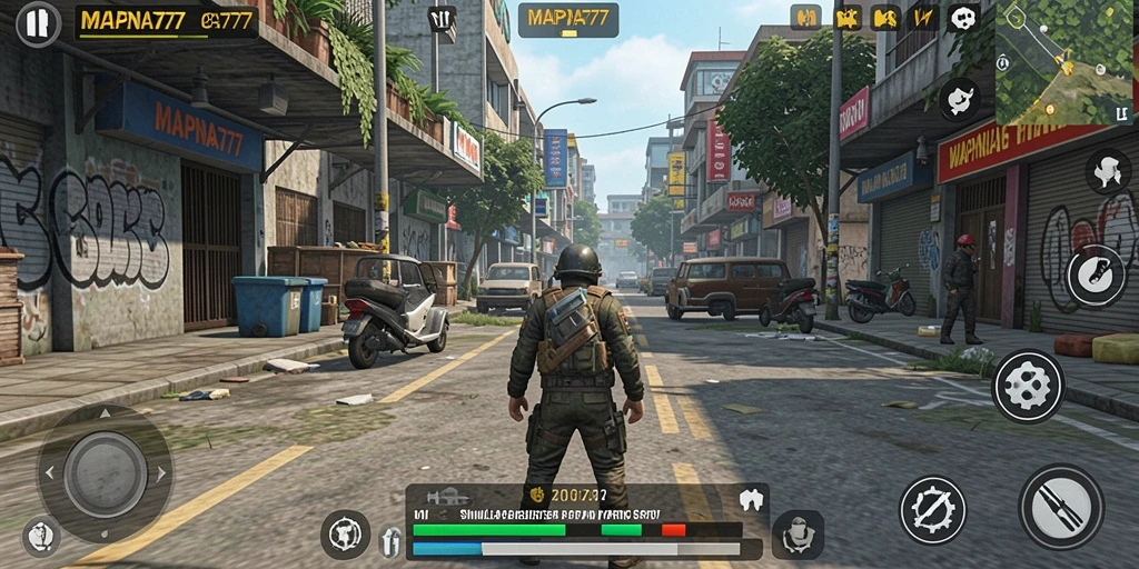 Tampilan gameplay menarik dalam MAPNA777 dengan grafis yang realistis.