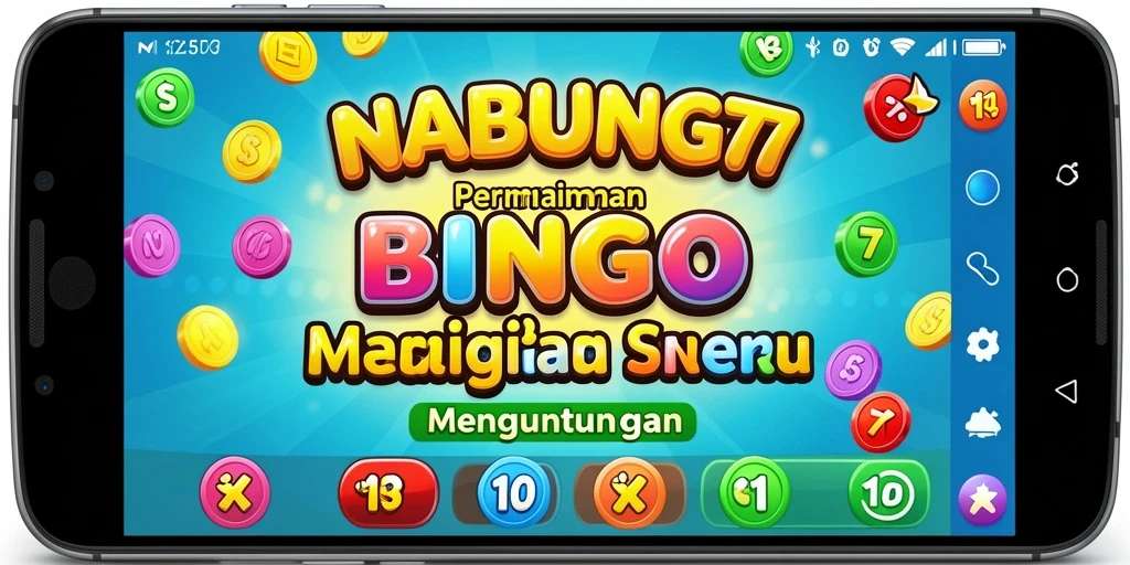 Tampilkan keseruan permainan Bingo di NABUNG77 dengan grafis menarik.