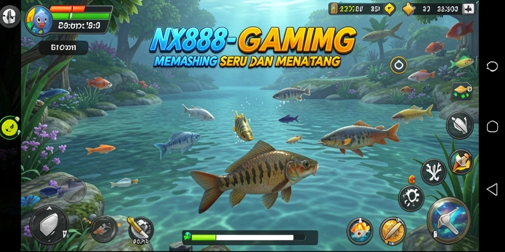 Gameplay memancing seru dan mendebarkan di NX888.