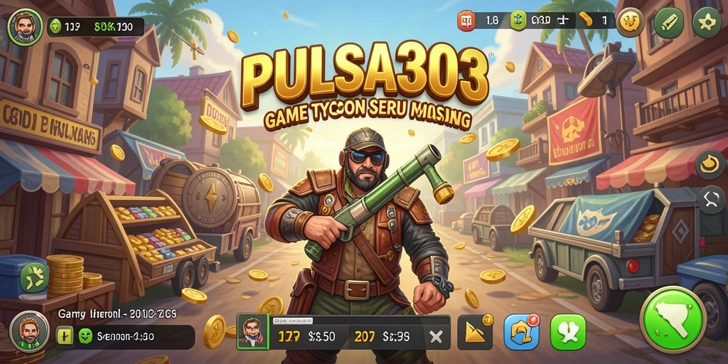 Tampilan gameplay seru dari PULSA303 yang menggambarkan dinamika Tycoon.