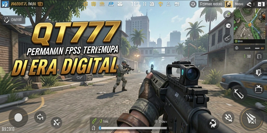 Tampilan action-packed dari gameplay QT777 yang menegangkan.