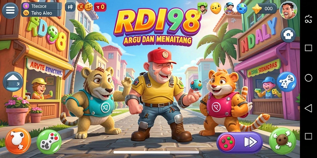 Tampilan gameplay RDI88 yang seru dan menantang.