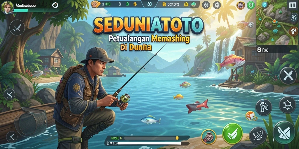 Tangkapan ikan yang fantastis dalam gameplay SEDUNIATOTO.