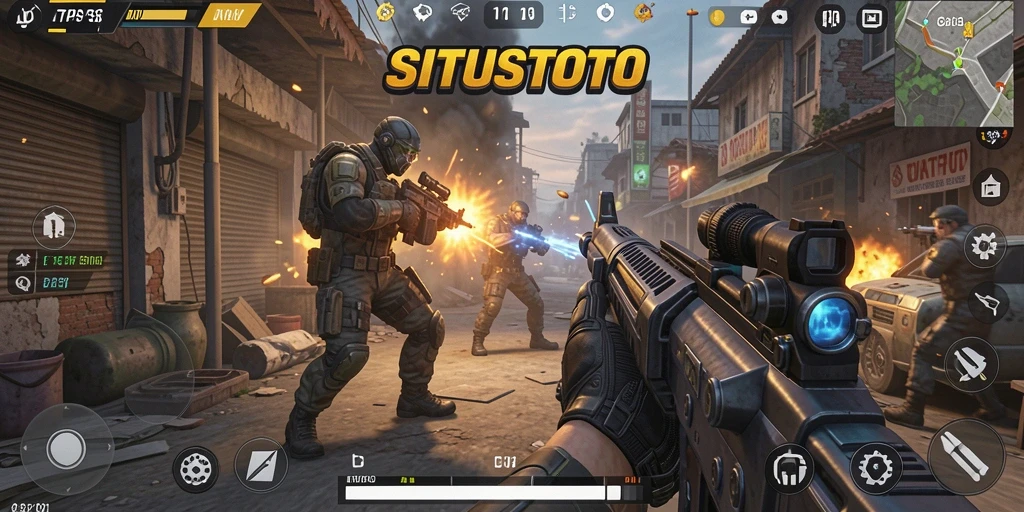 Tampilan gameplay SITUSTOTO yang penuh aksi dan strategi.