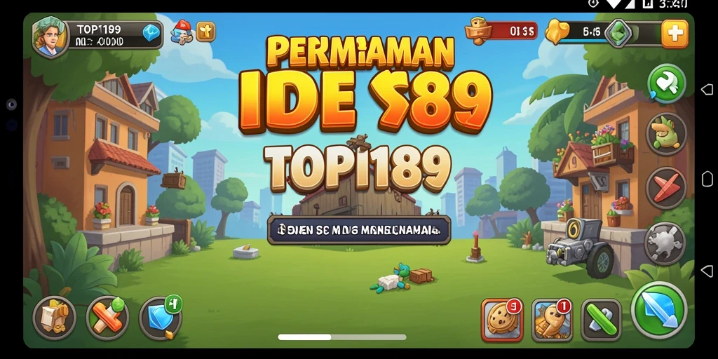 Tampilan gameplay Idle yang menarik dan interaktif.