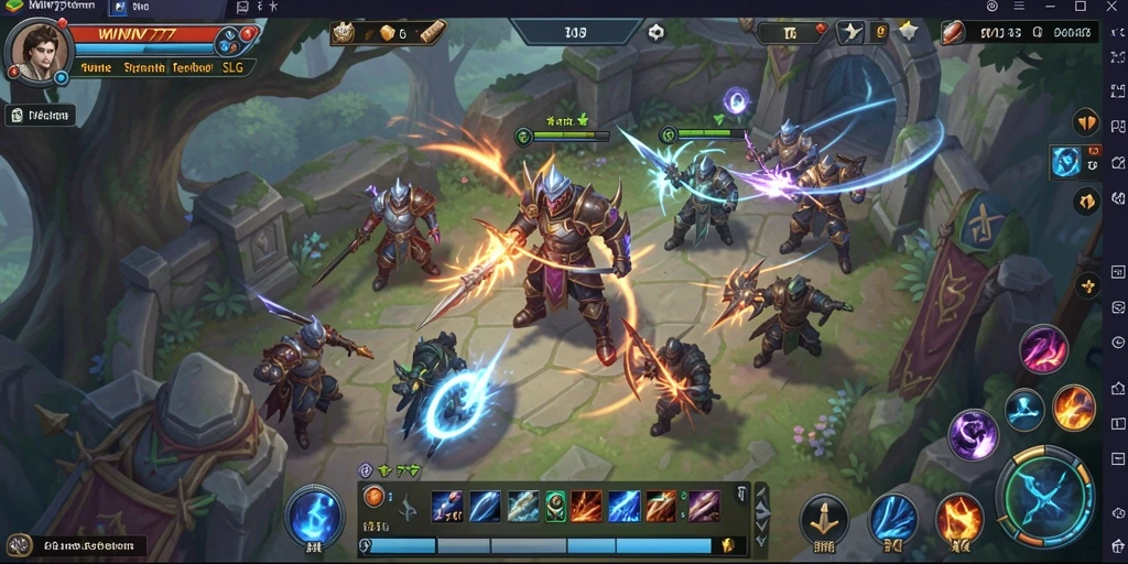 Tampilan gameplay mendalam dari WIN777 yang penuh strategi.